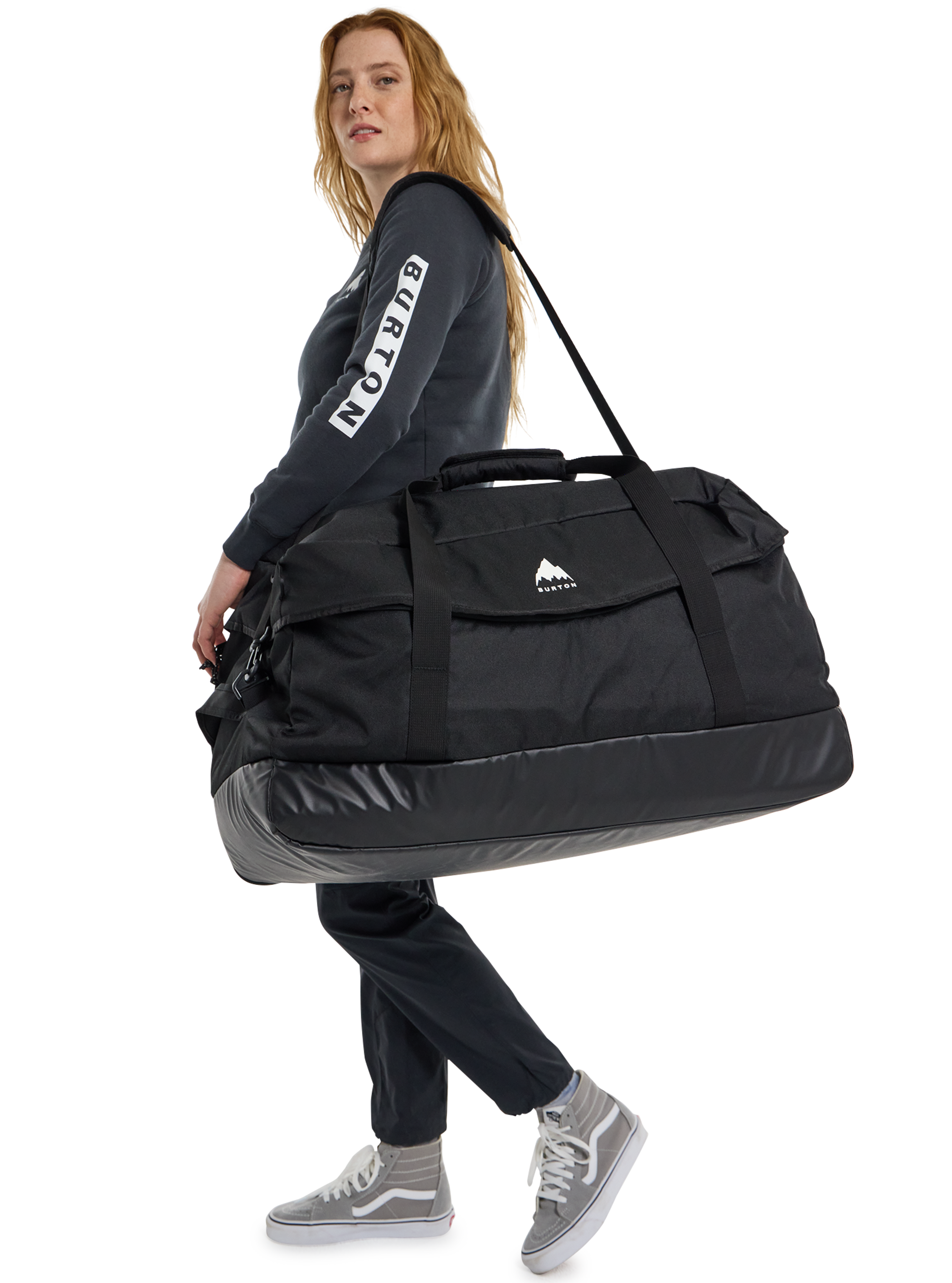 Product image of Burton Flight Attendant 90L Duffel Bag[Variant:True Black]