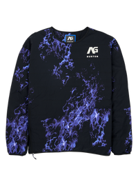Product image of Burton AG Pinball Insulated Pullover Crewneck[Variant:Purple Flame]