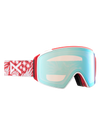 Product image of Anon M4S Low Bridge Fit Goggles (Cylindrical) + Bonus Lens + MFI® Face Mask[Variant:Frame: Joshua Noom, Lens: Perceive Variable Blue (21% / S2), Spare Lens: Perceive Cloudy Pink (53% / S1)]