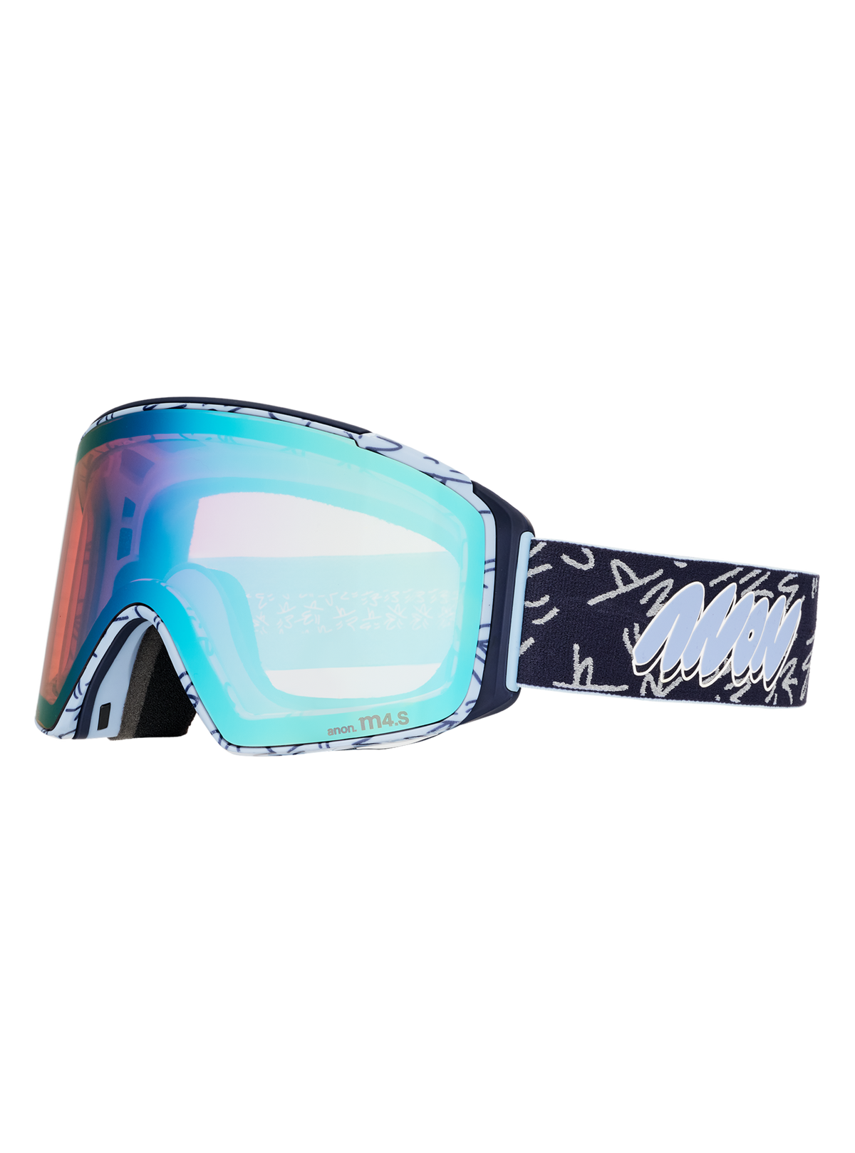 Anon Encounters With Lucas Beaufort M4S Goggles (Cylindrical) + Bonus Lens + MFI® Face Mask