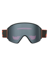 Product image of Anon M4S Goggles (Cylindrical) + Bonus Lens + MFI® Face Mask[Variant:Frame: Fiesta Red, Lens: Perceive Sunny Onyx (6% / S4), Spare Lens: Perceive Variable Violet (34% / S2)]
