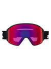 Product image of Anon M4S Goggles (Cylindrical) + Bonus Lens + MFI® Face Mask[Variant:Frame: Black, Lens: Perceive Sunny Red (14% / S3), Spare Lens: Perceive Cloudy Burst (59% / S1)]