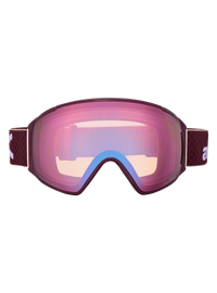Product image of Anon M4S Goggles (Toric) + Bonus Lens + MFI® Face Mask (Sample)[Variant:Frame: Deep Cherry, Lens: Perceive Cloudy Pink (53% / S1), Spare Lens: Perceive Variable Blue (21% / S2)]
