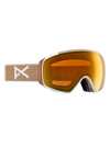 Product image of Anon M4S Low Bridge Fit Goggles (Toric) + Bonus Lens + MFI® Face Mask[Variant:Frame: Summit Taupe, Lens: Perceive Sunny Bronze (17% / S3), Spare Lens: Perceive Cloudy Burst (59% / S1)]