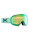 Product image of Anon M4S Low Bridge Fit Goggles (Toric) + Bonus Lens + MFI® Face Mask[Variant:Frame: Powder Mint, Lens: Perceive Variable Green (22% / S2), Spare Lens: Perceive Cloudy Pink (53% / S1)]