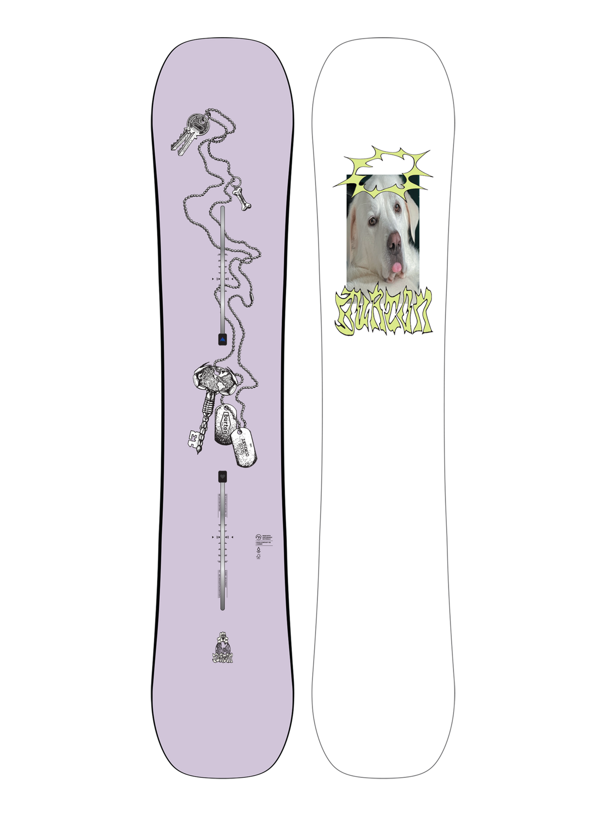 Product image of Burton Good Company Camber Snowboard[Variant:Graphic]
