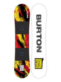 Kids' Burton Grom Flat Top Snowboard | Burton.com Winter 2026 Kids' Burton Grom Flat Top Snowboard | Burton.com Winter 2026