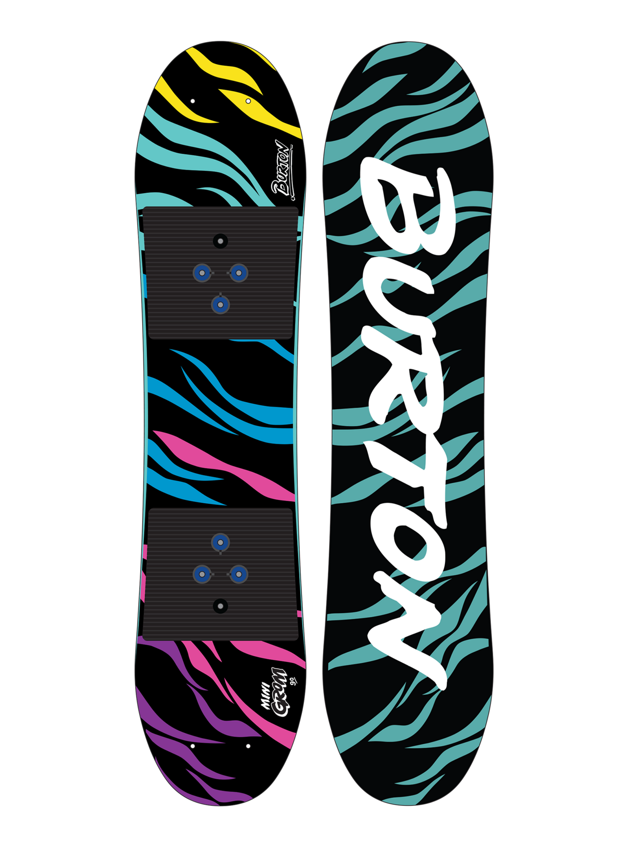 Product image of Kids' Burton Mini Grom Flat Top Snowboard[Variant:Graphic]