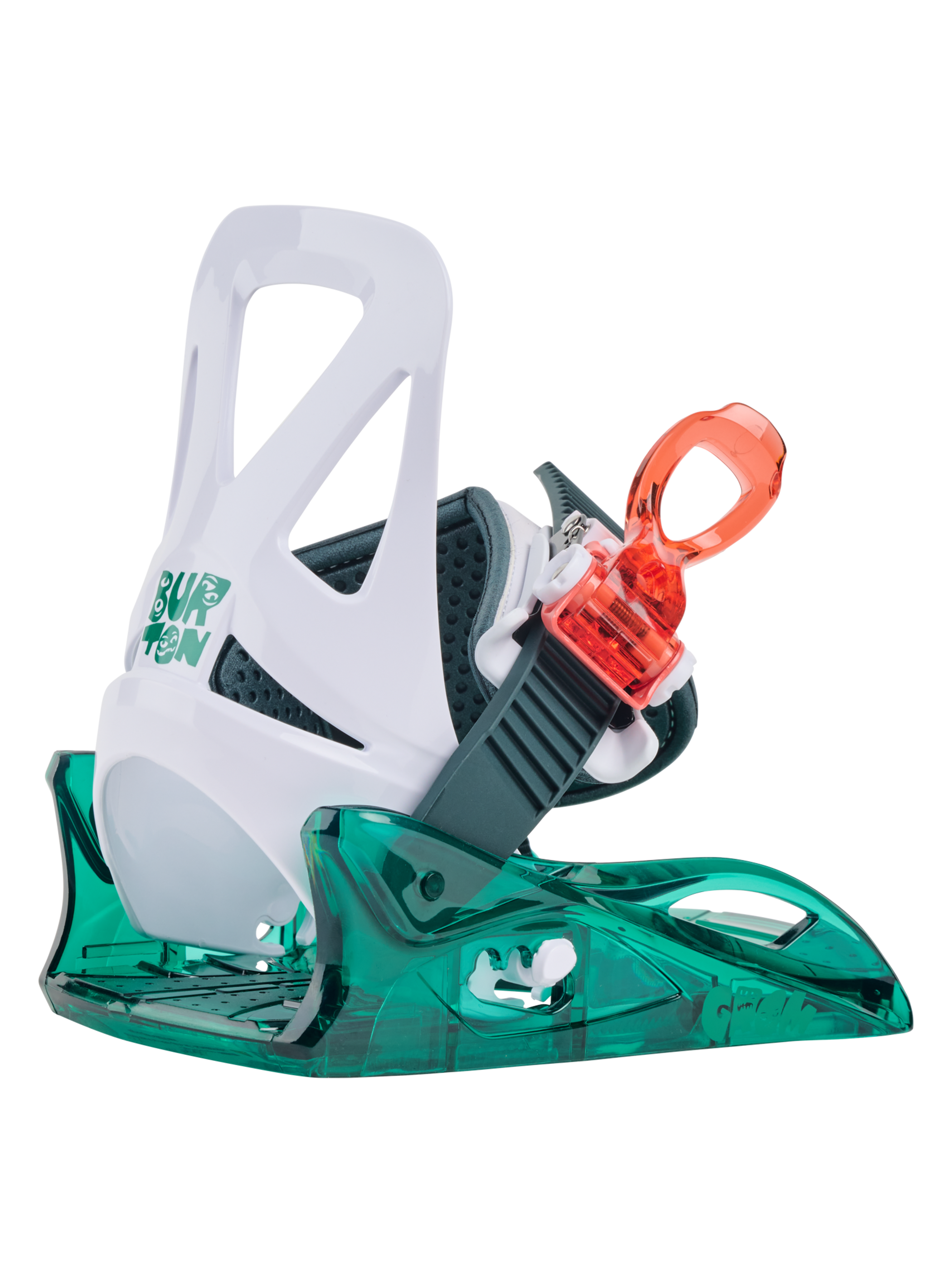 Product image of Kids' Burton Mini Grom Disc Snowboard Bindings (Sample)[Variant:Green / Multi]