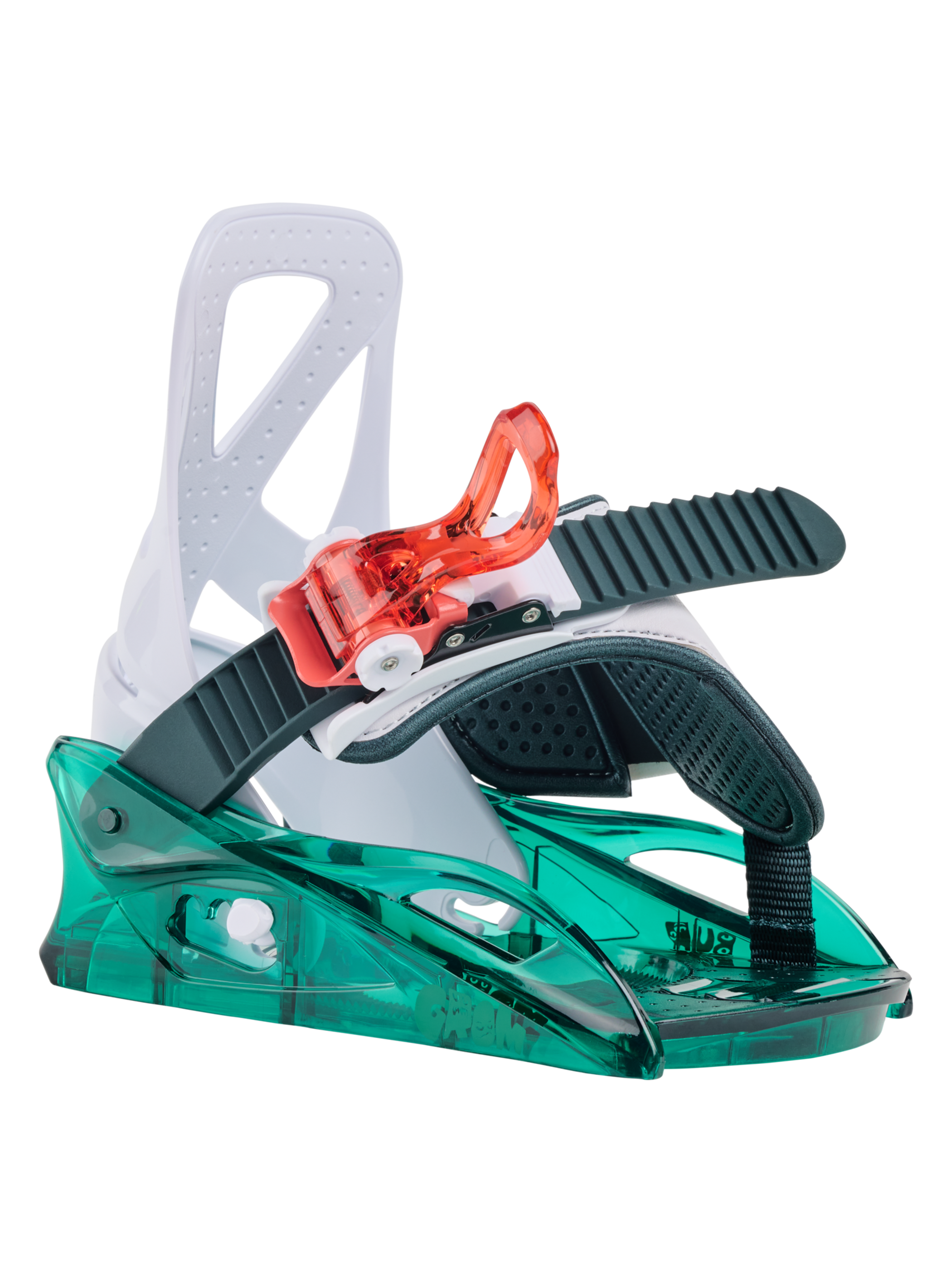 Product image of Kids' Burton Mini Grom Disc Snowboard Bindings[Variant:Green / Multi]