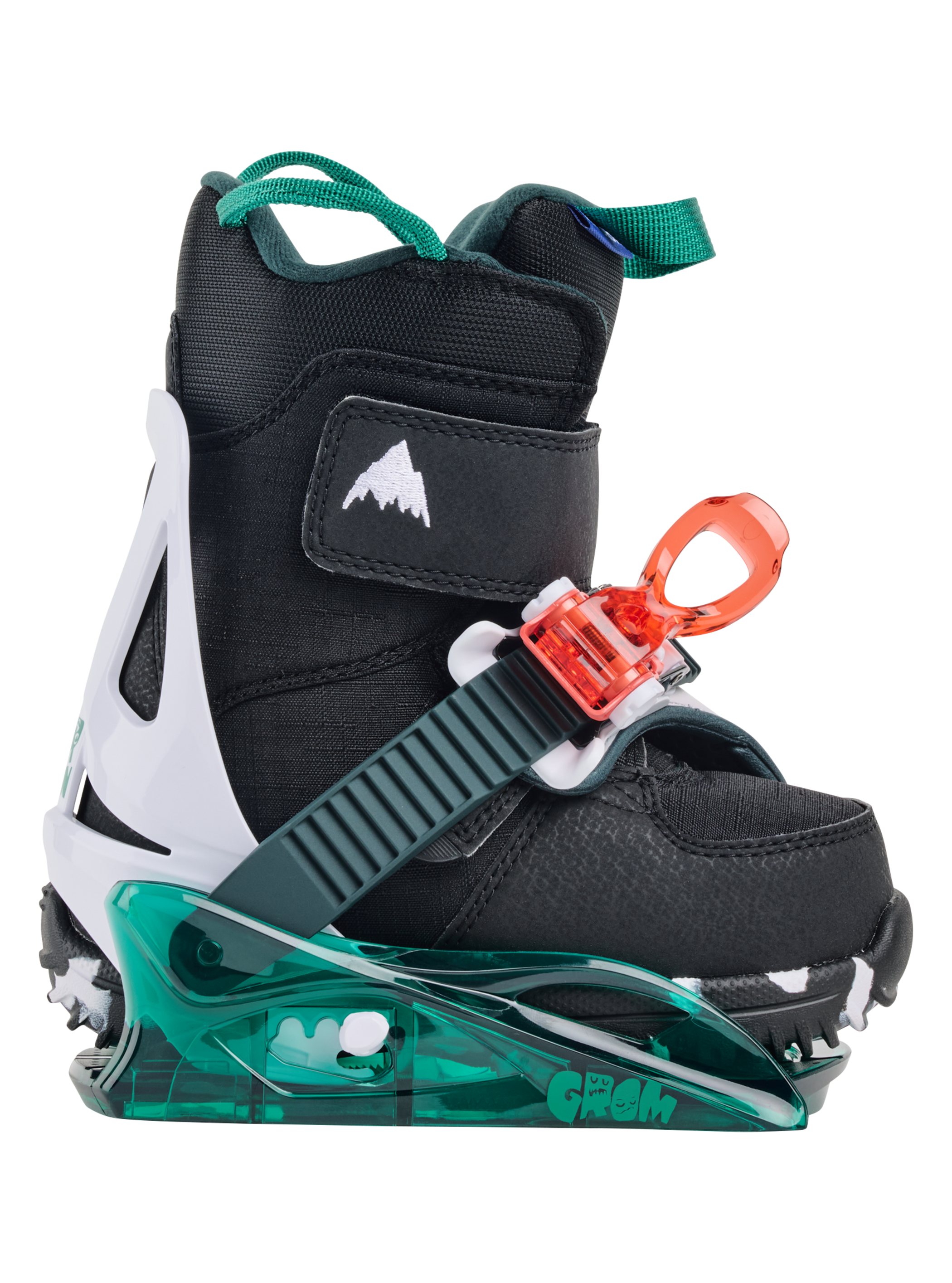 キッズ Burton ミニグロム ディスク スノーボードバインディング
