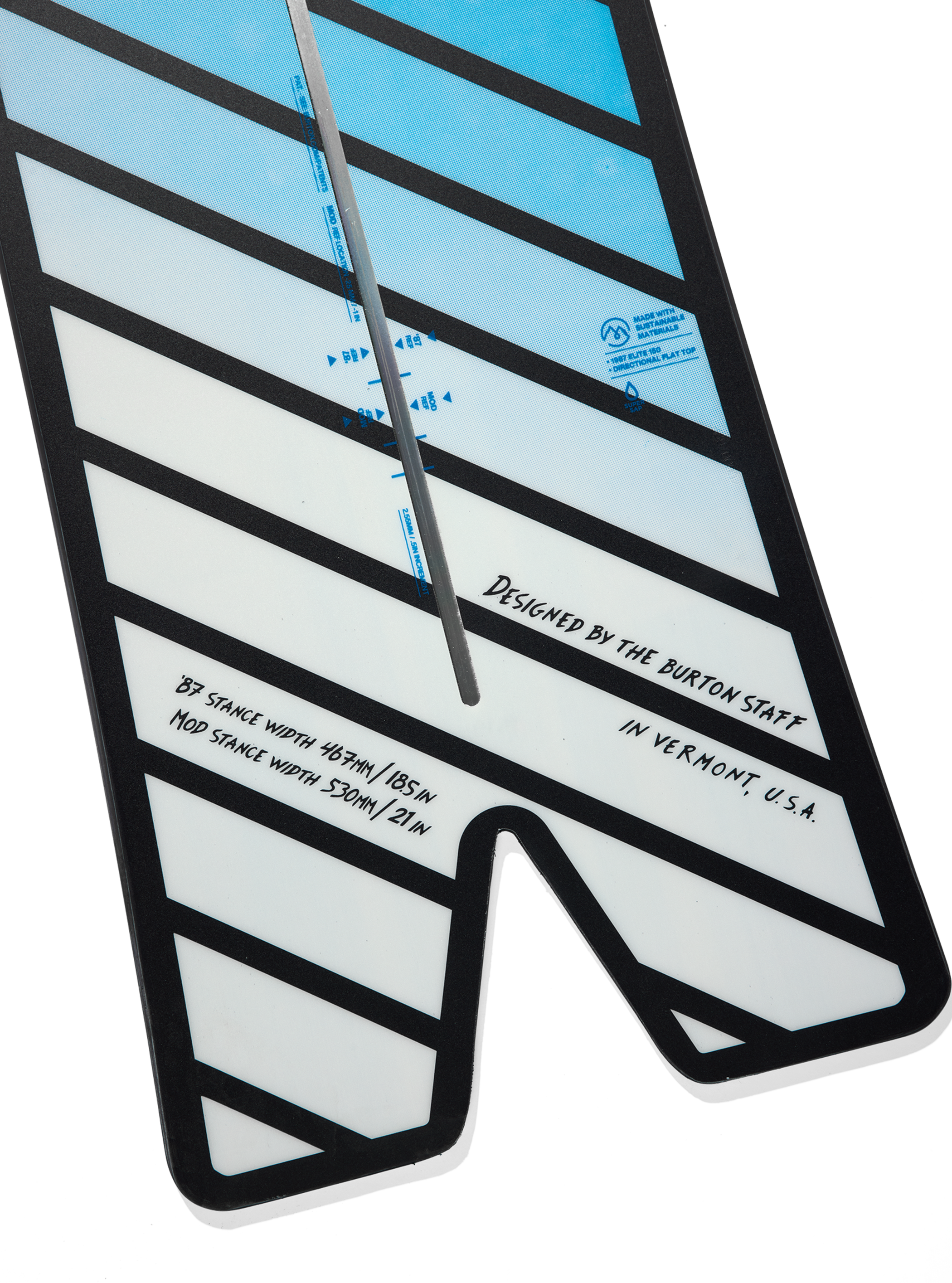 Burton 1987 エリート Flat Top スノーボード