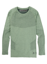 Product image of Men's Burton [ak] Slokar Crewneck Fleece[Variant:Hedge Green / True Black]