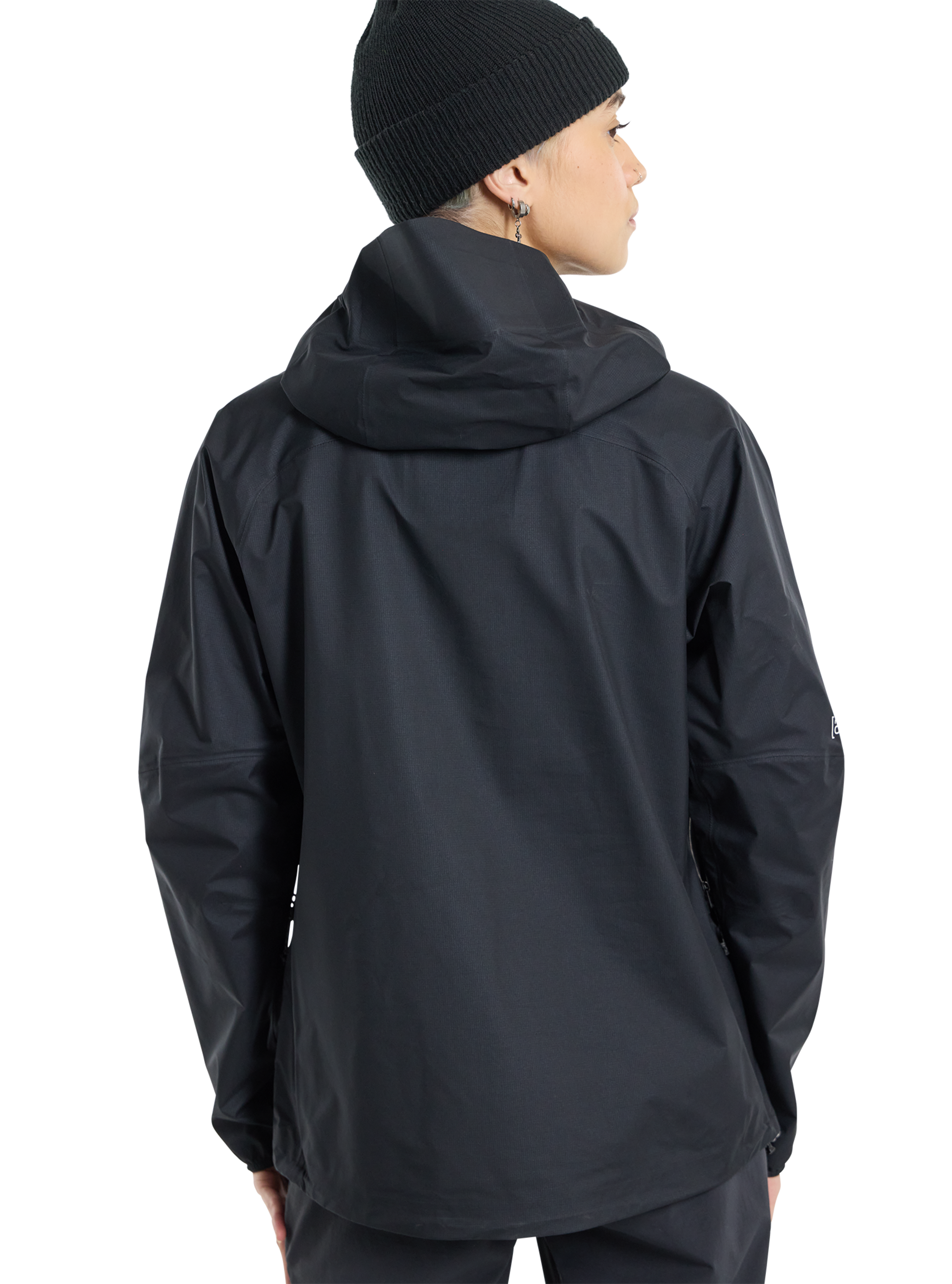 Product image of Women's Burton [ak]® Minimalist GORE-TEX Anorak Rain Jacket [Variant: True Black]