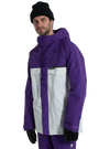 Product image of Men's Burton Covert 2.0 2L Jacket[Variant:Imperial Purple / Stout White]