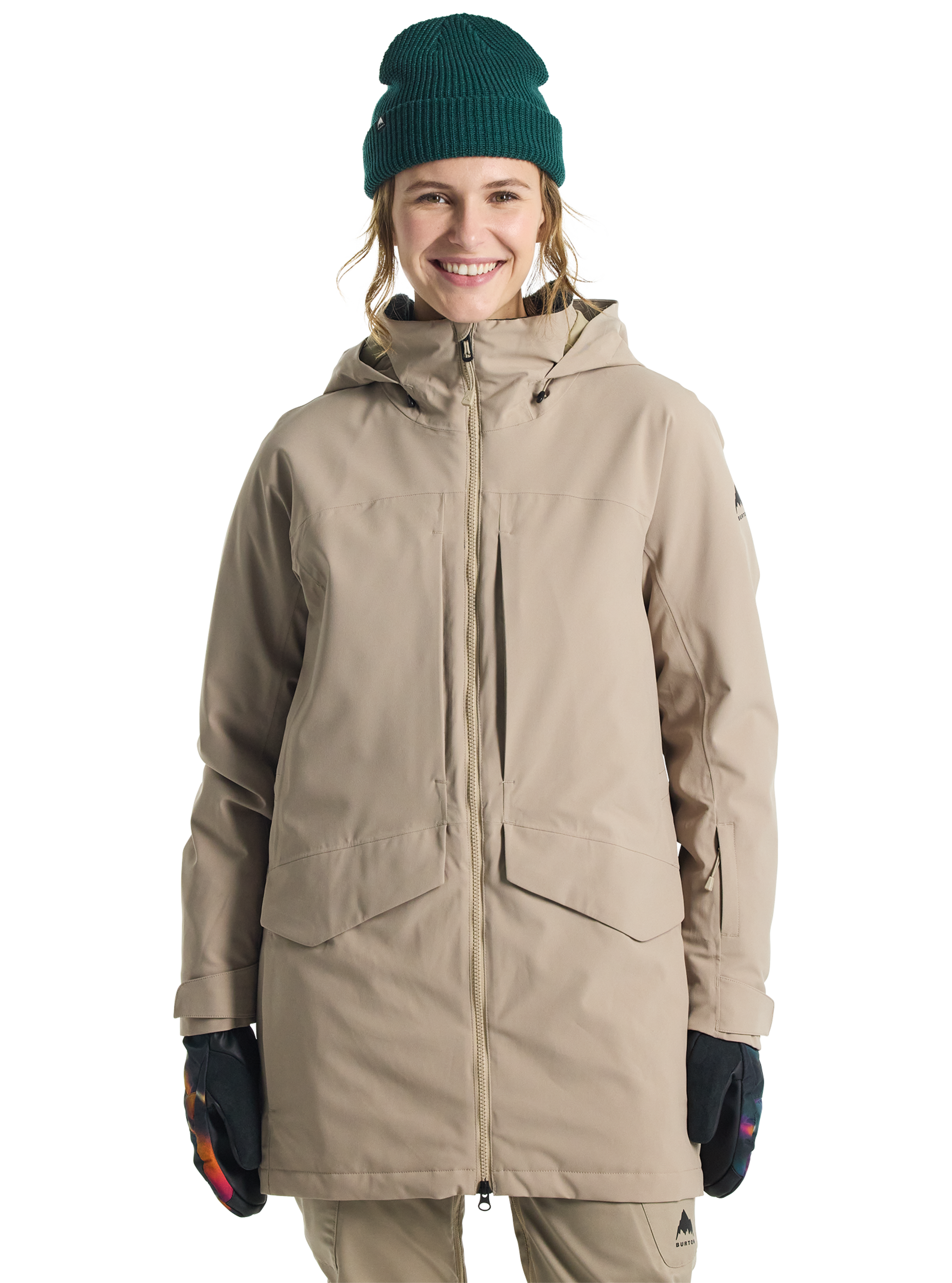 Product image of Women's Burton Prowess 2.0 2L Jacket[Variant:Summit Taupe]
