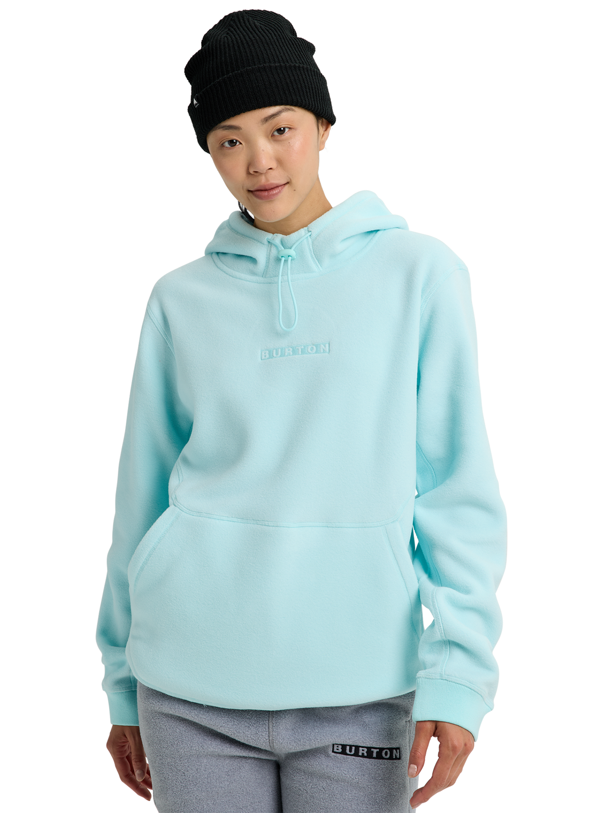 Product image of Burton Cinder Fleece Pullover Hoodie[Variant:Light Teal]