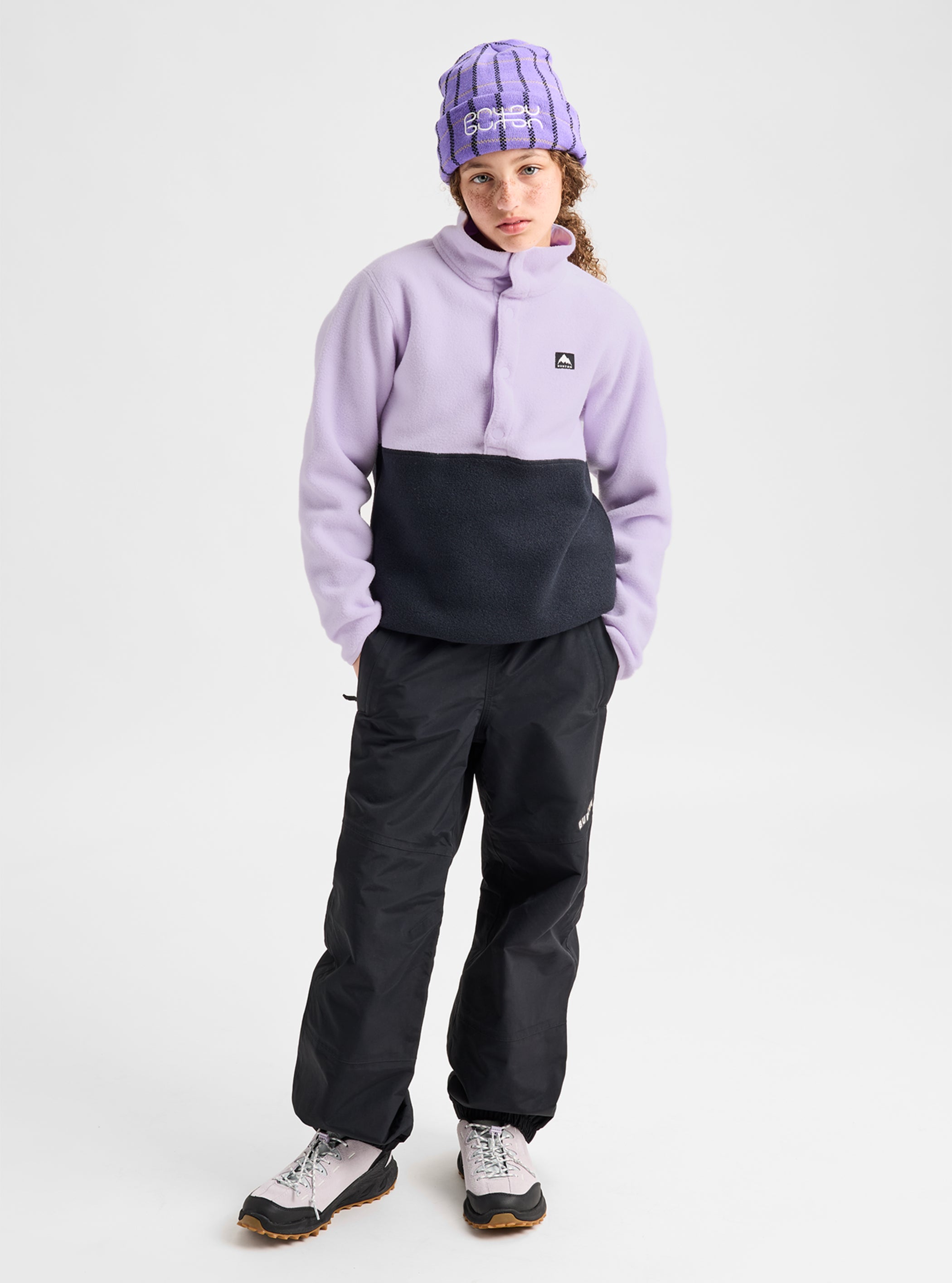 キッズ Burton シンダー フリース アノラック