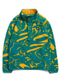 Product image of Kids' Burton Cinder Fleece Anorak[Variant:Liquid Gold]