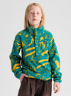 Product image of Kids' Burton Cinder Fleece Anorak[Variant:Liquid Gold]