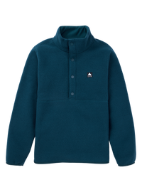 Product image of Kids' Burton Cinder Fleece Anorak[Variant:Deep Emerald]