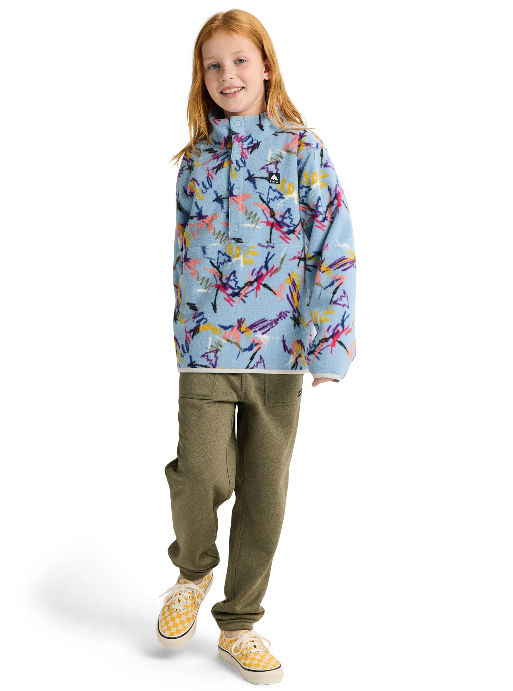 キッズ Burton シンダー フリース アノラック