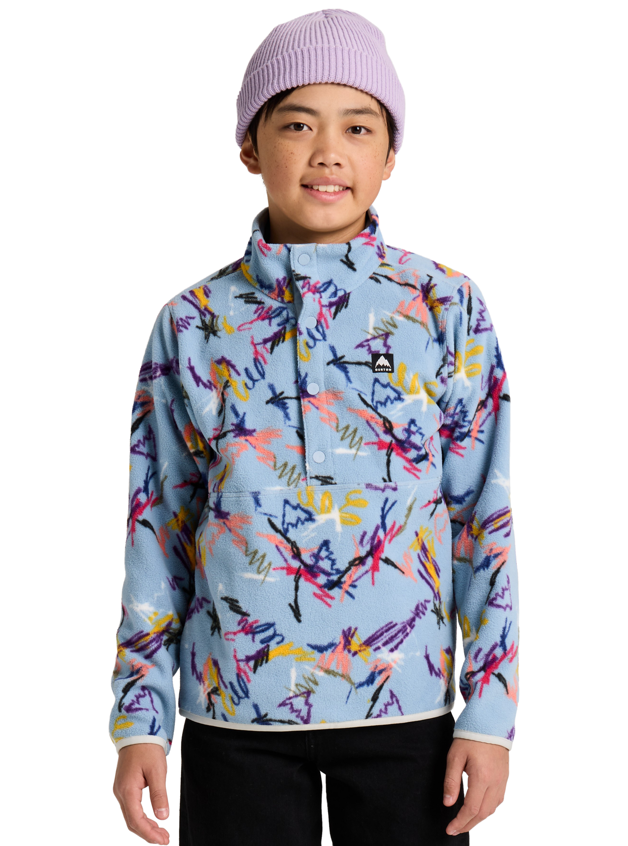 キッズ Burton シンダー フリース アノラック