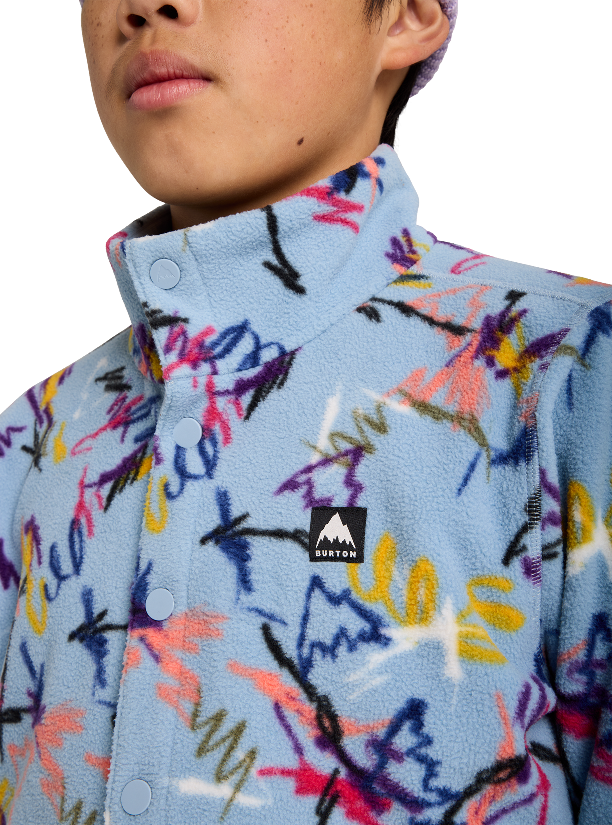 キッズ Burton シンダー フリース アノラック