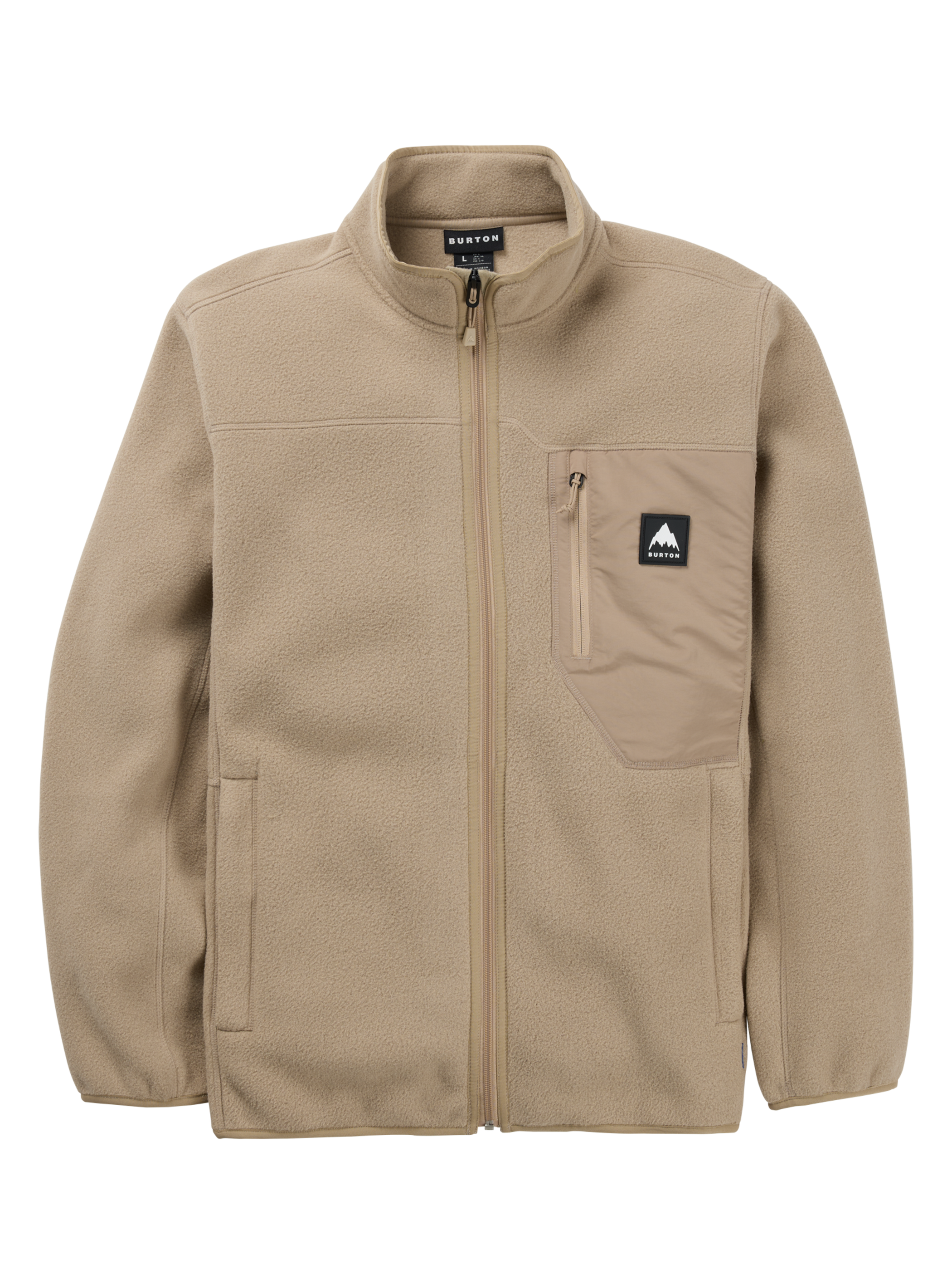 【サンプル】メンズ Burton シンダー フルジップ フリース
