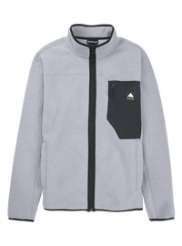Product image of Men's Burton Cinder Full-Zip Fleece[Variant:Gray Heather]