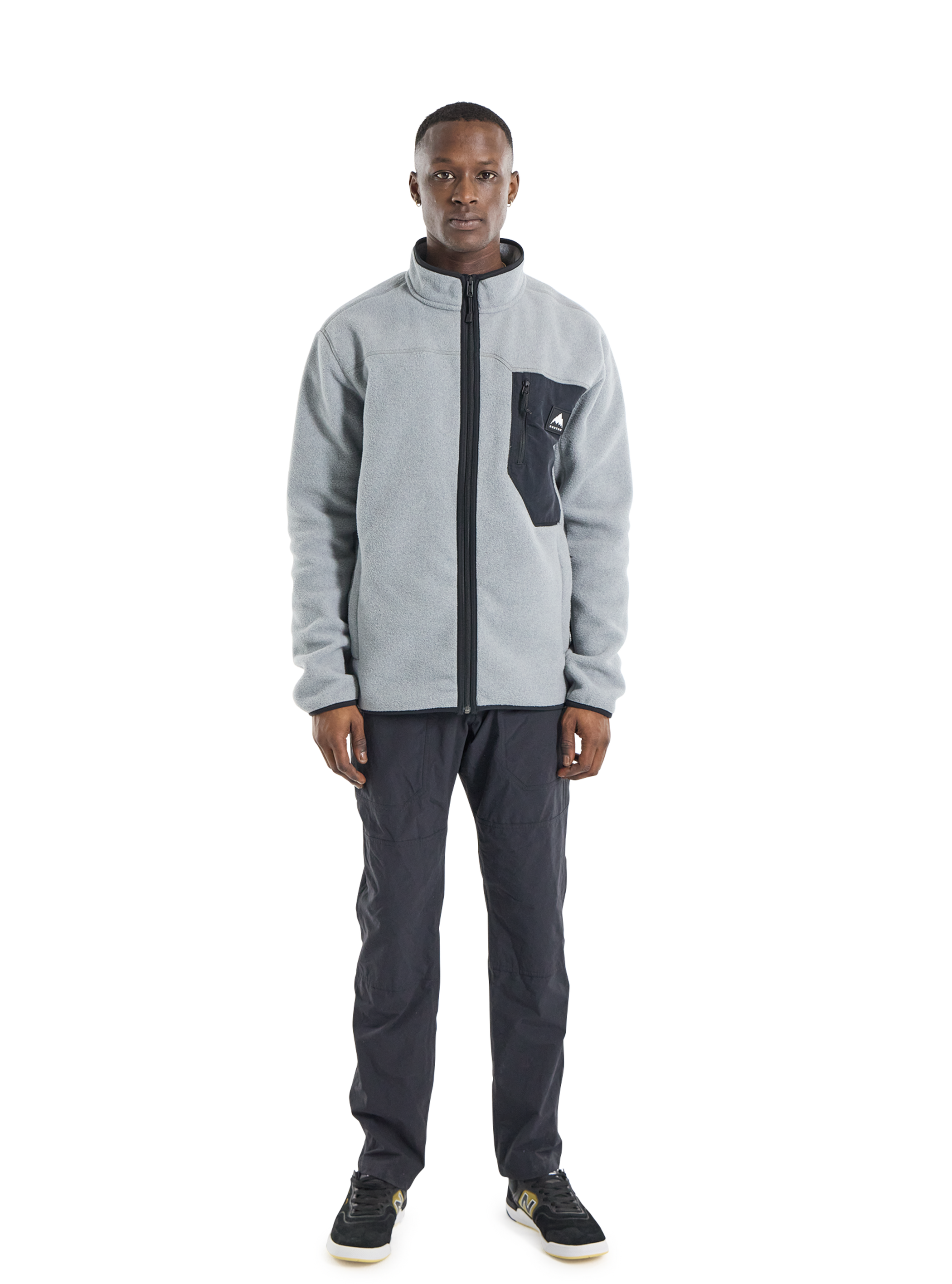 メンズ Burton シンダー フルジップ フリース