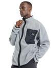 Product image of Men's Burton Cinder Full-Zip Fleece[Variant:Gray Heather]