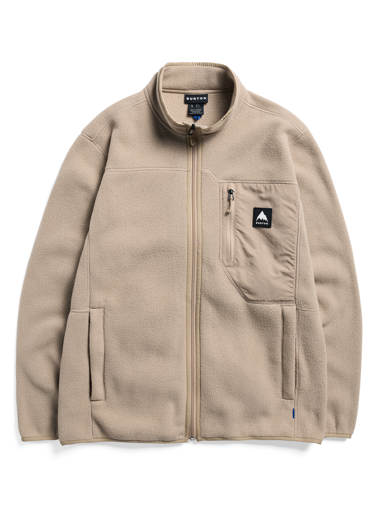 プリーツプリーズ メンズ Burton シンダー フルジップ フリース 2027