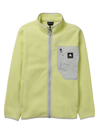 Product image of Men's Burton Cinder Full-Zip Fleece[Variant:Glow Yellow Green]