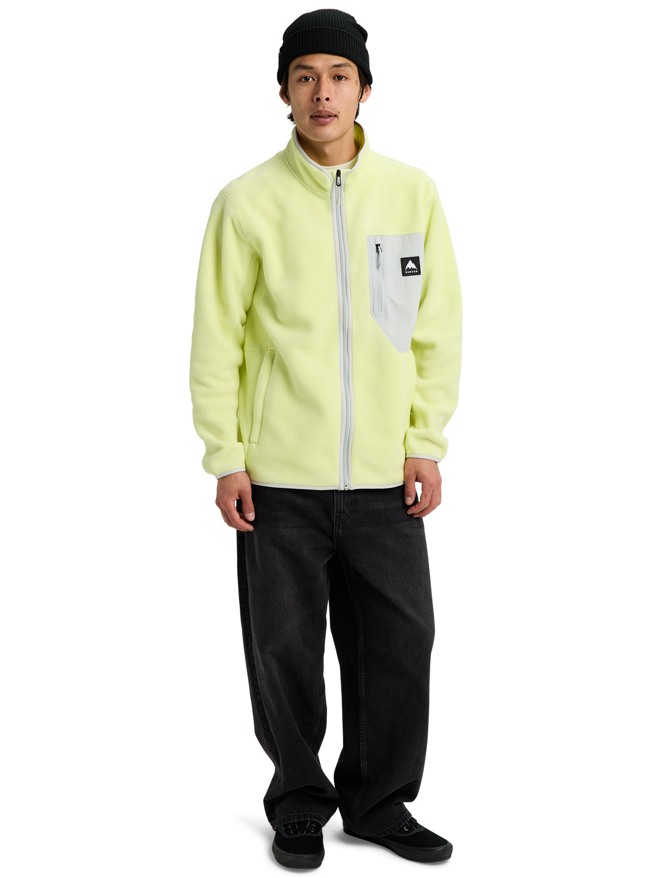 メンズ Burton シンダー フルジップ フリース