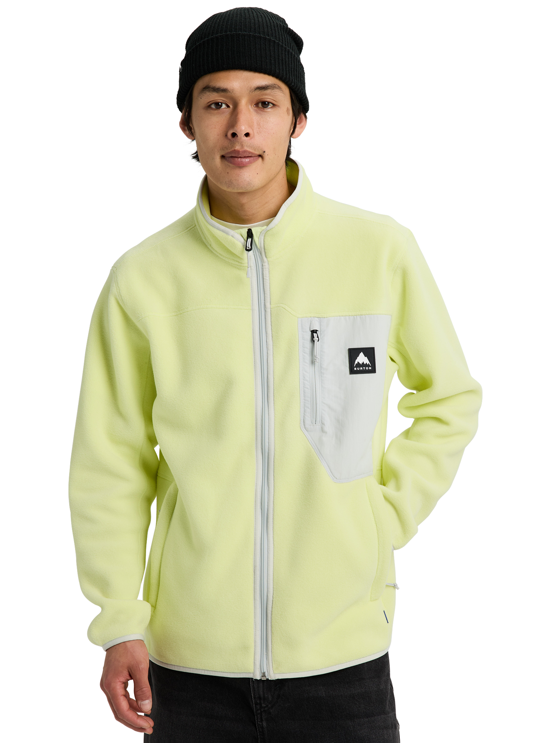 メンズ Burton シンダー フルジップ フリース