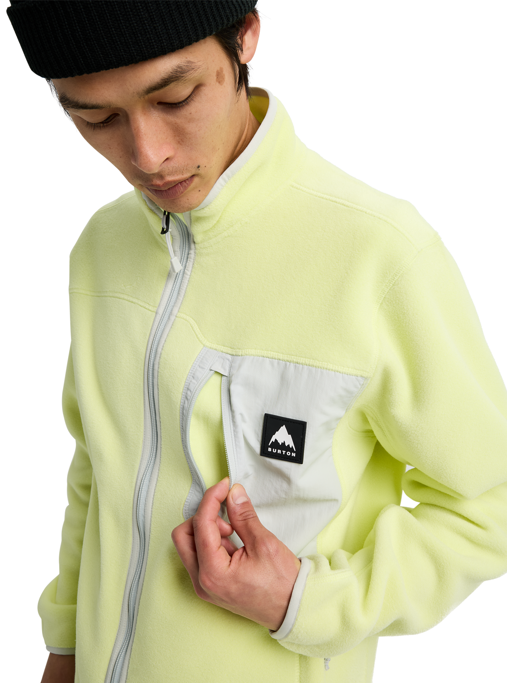 メンズ Burton シンダー フルジップ フリース