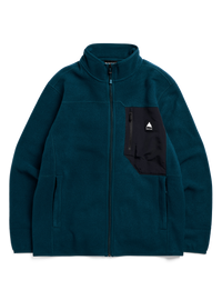 Product image of Men's Burton Cinder Full-Zip Fleece[Variant:Atlantic Teal]