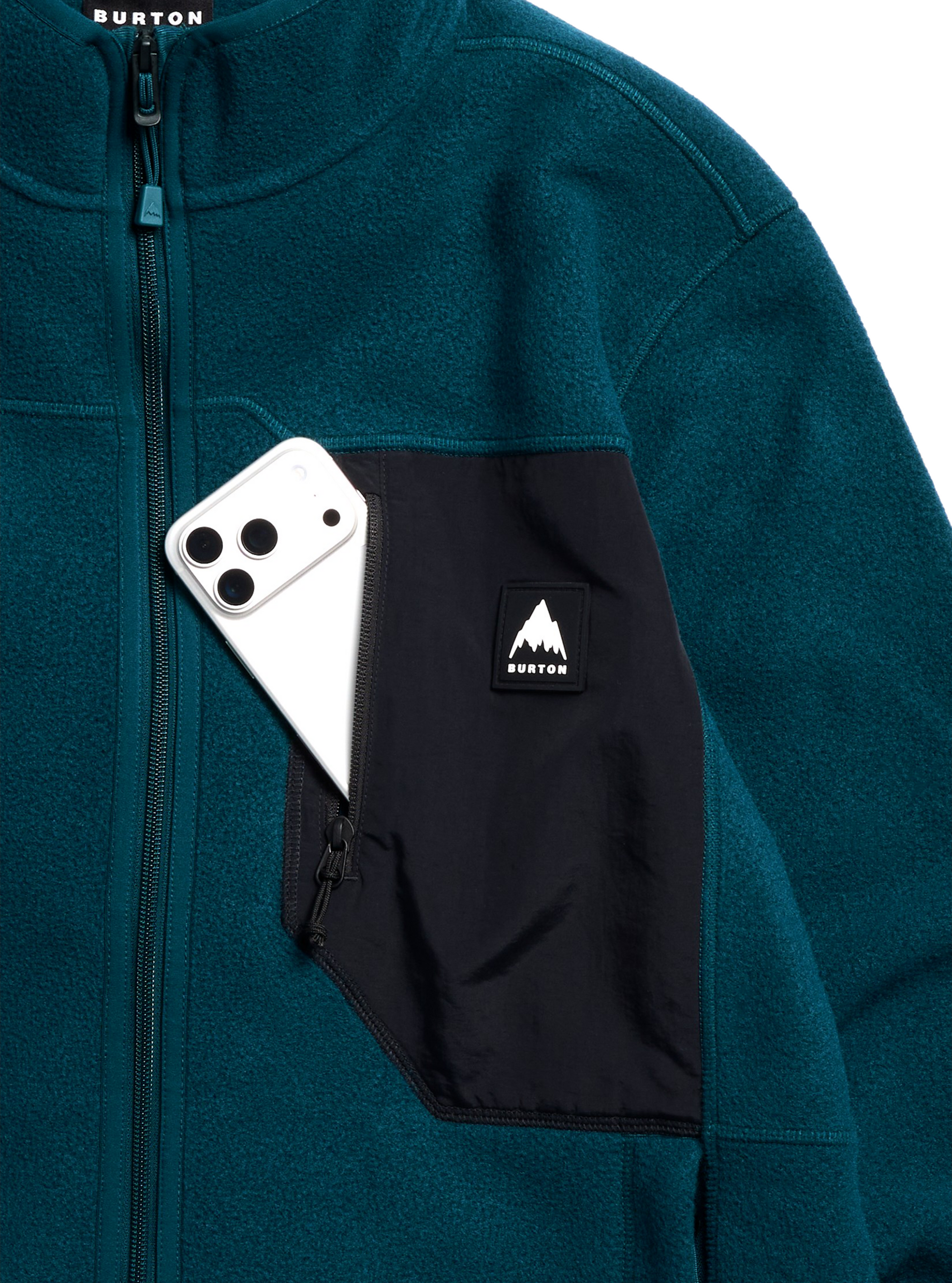 メンズ Burton シンダー フルジップ フリース