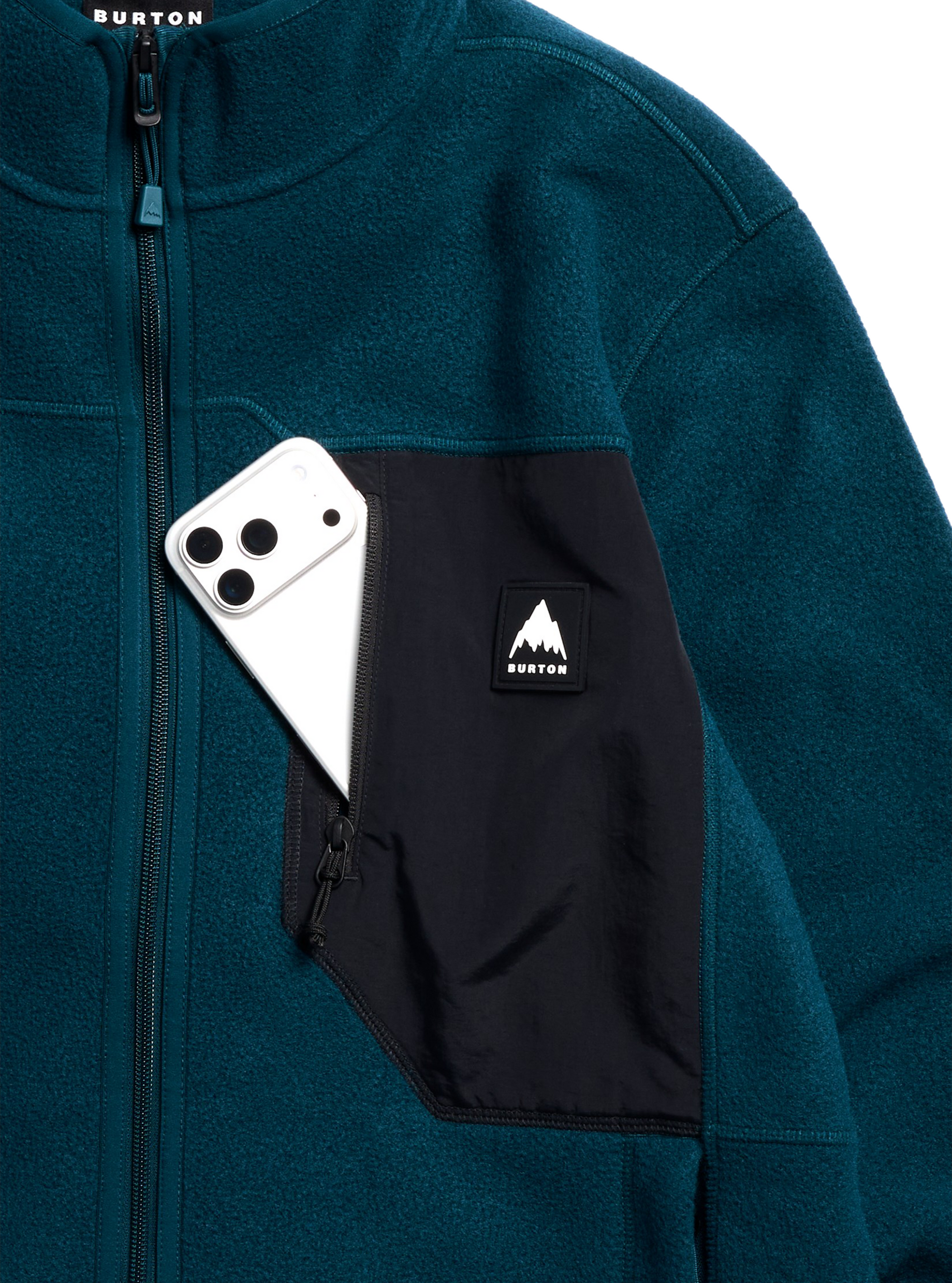 メンズ Burton シンダー フルジップ フリース