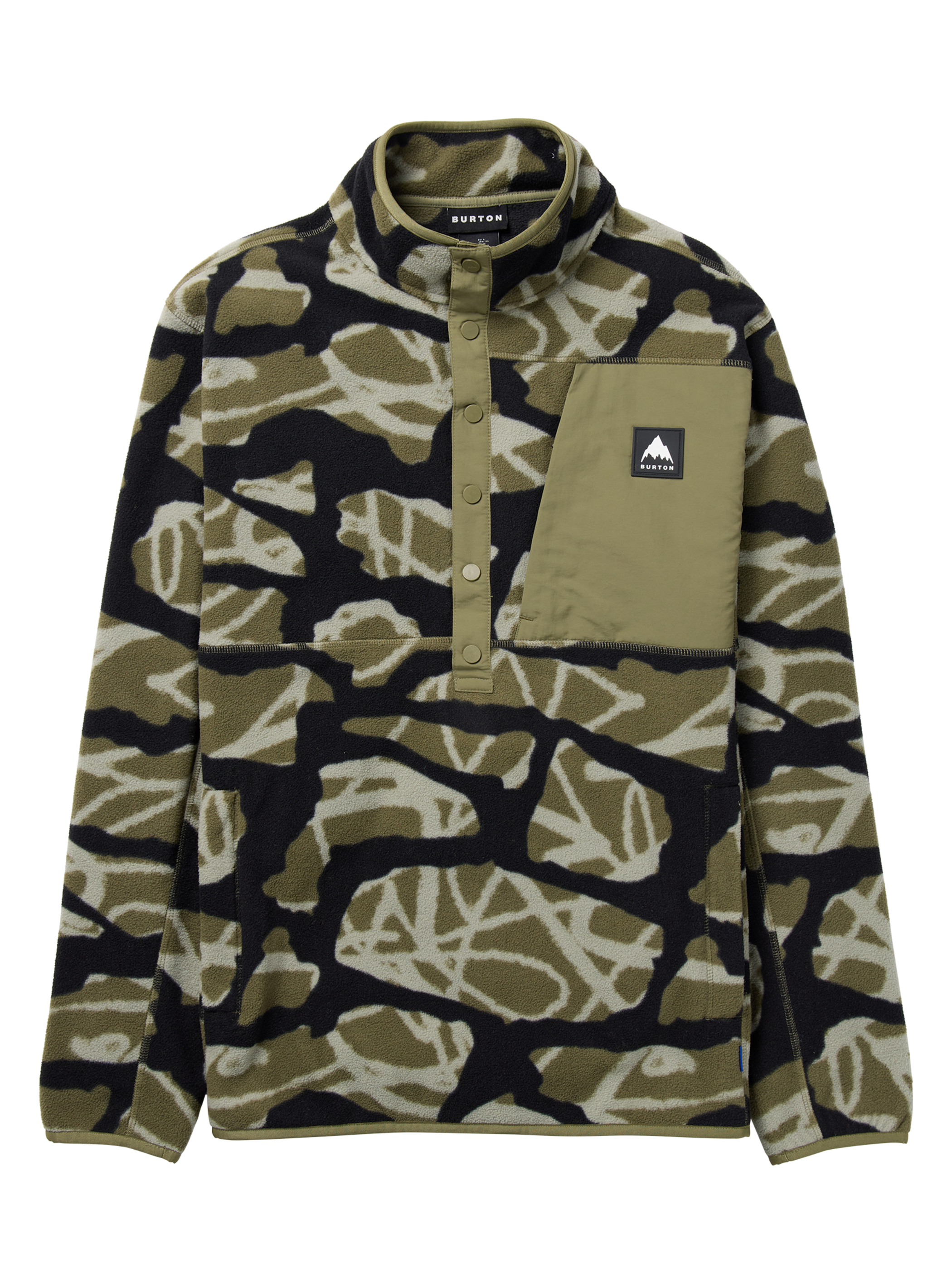 メンズ Burton シンダー フリースプルオーバー