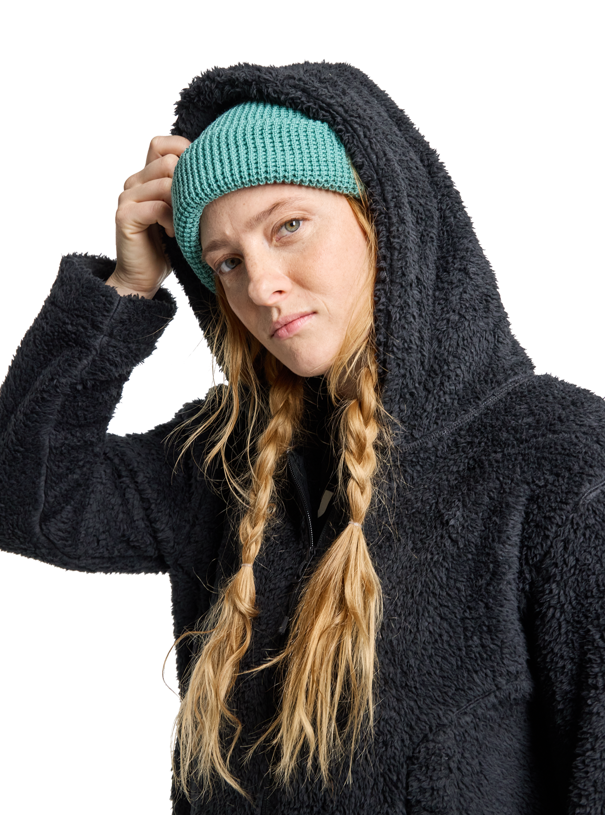 ウィメンズ Burton ミンクシー Hi-Loft フリース フルジップ