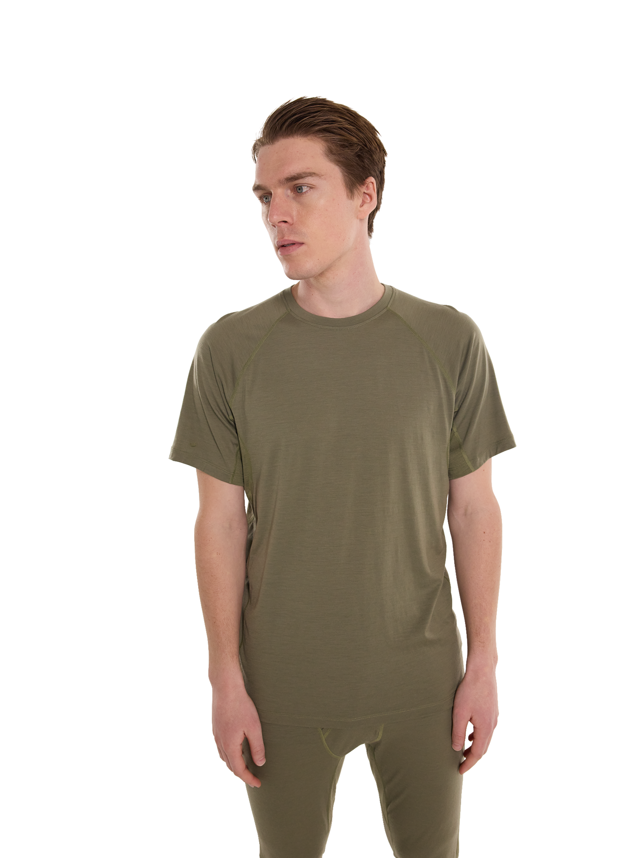 Product image of Men's Burton Phayse Merino T-Shirt[Variant:Forest Moss]