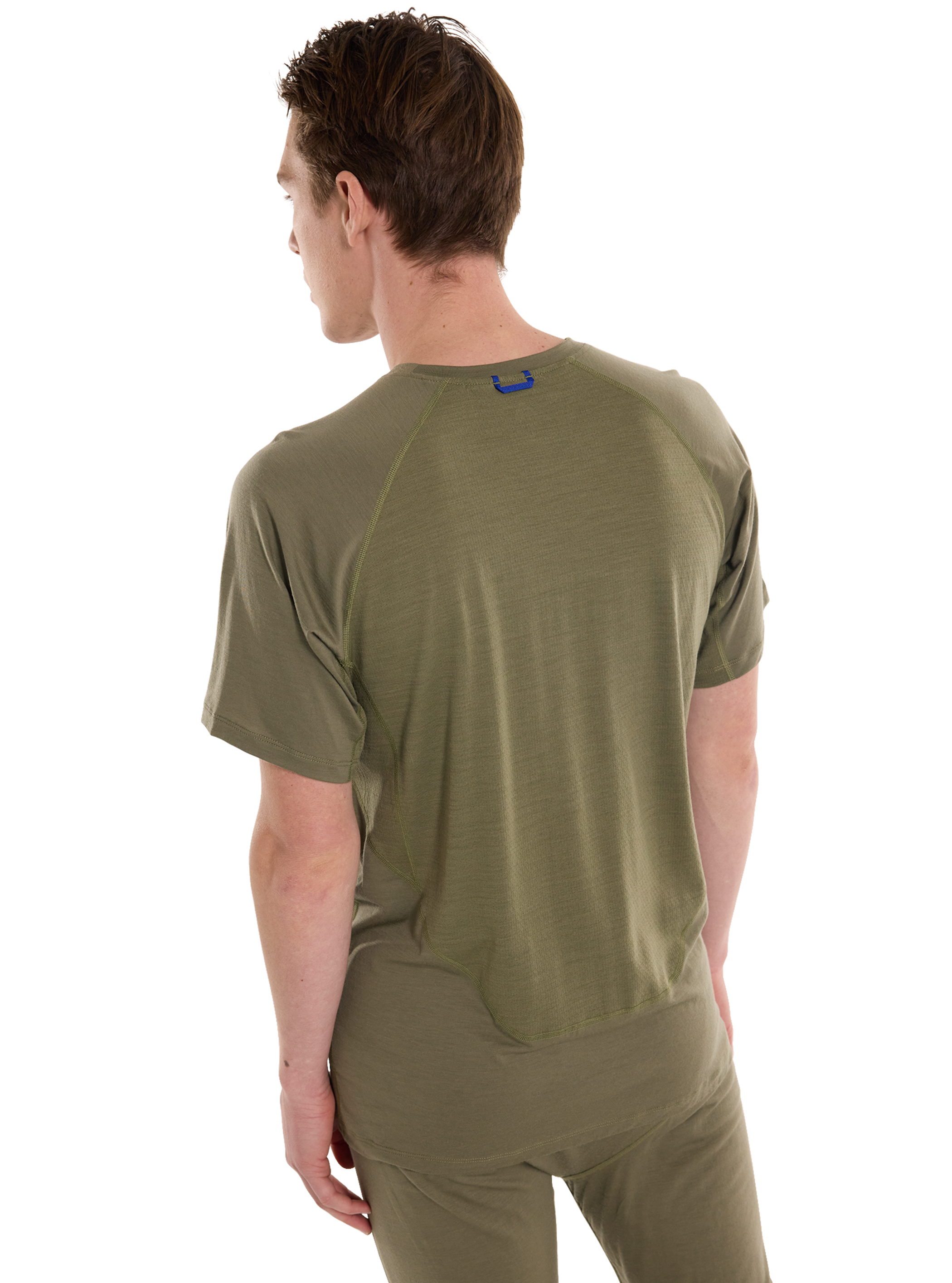 Product image of Men's Burton Phayse Merino T-Shirt[Variant:Forest Moss]