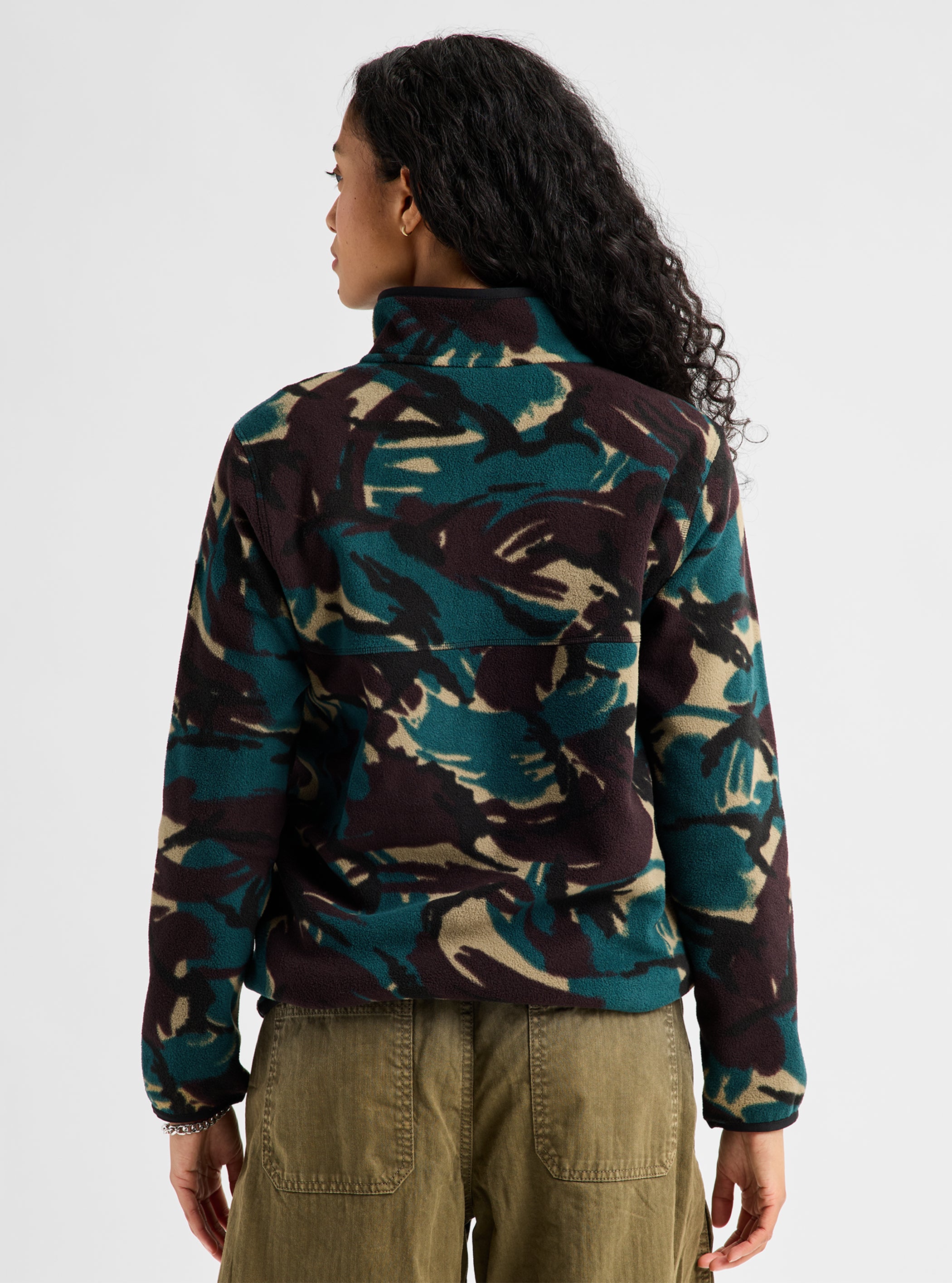 Product image of Women's Burton Cinder Pullover Fleece[Variant:Seersucker Camo]