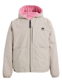 Product image of Burton AG Speakout Crewneck Shirt[Variant:Stone Grey / Plush Pink]