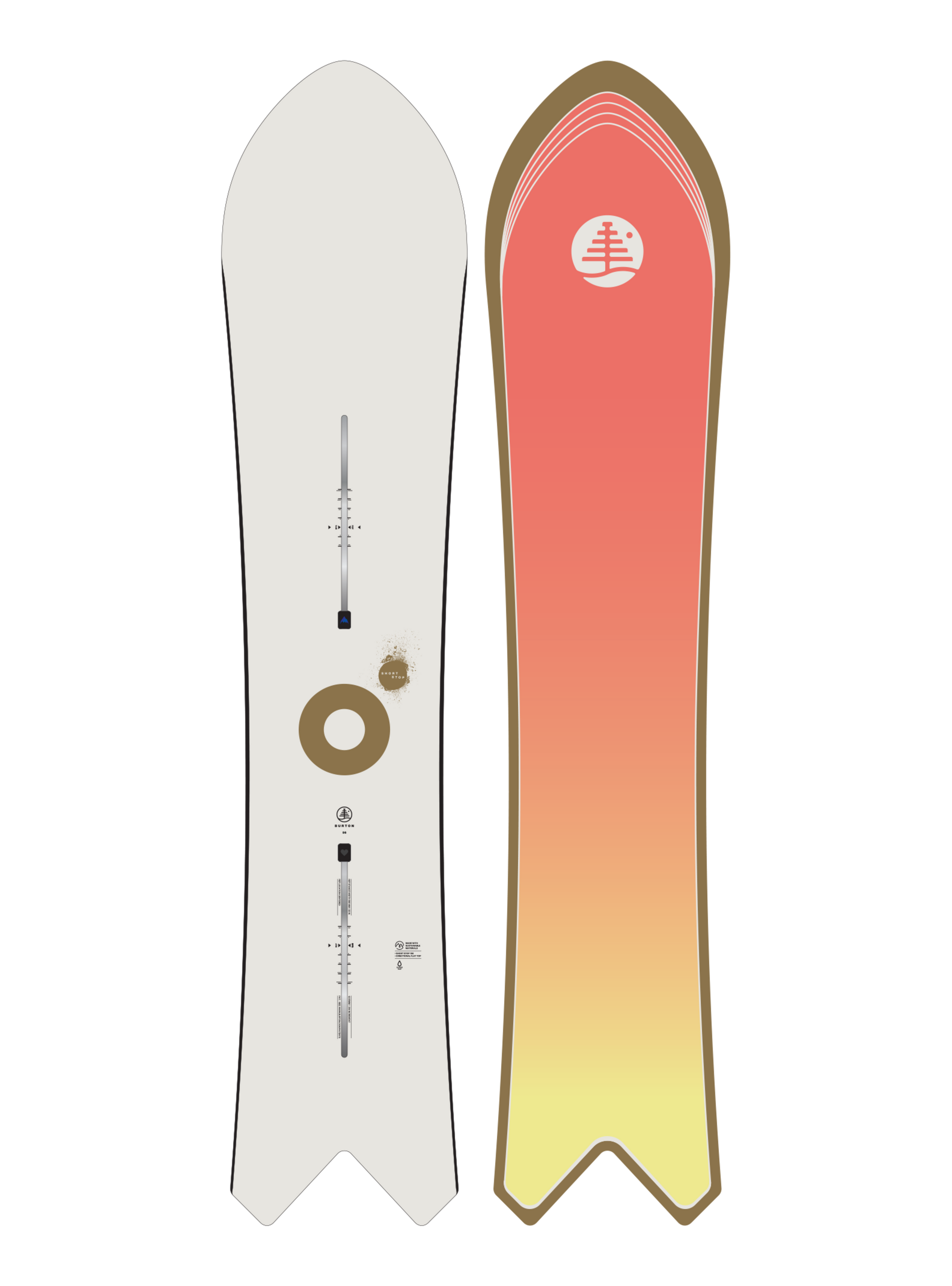 Burton ファミリーツリー ショートストップ Flat Top スノーボード
