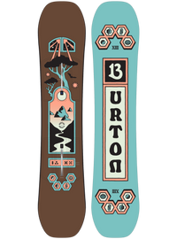 Product Image of Kids' Burton Smalls Snowboard [Variant: Brown / Blue]