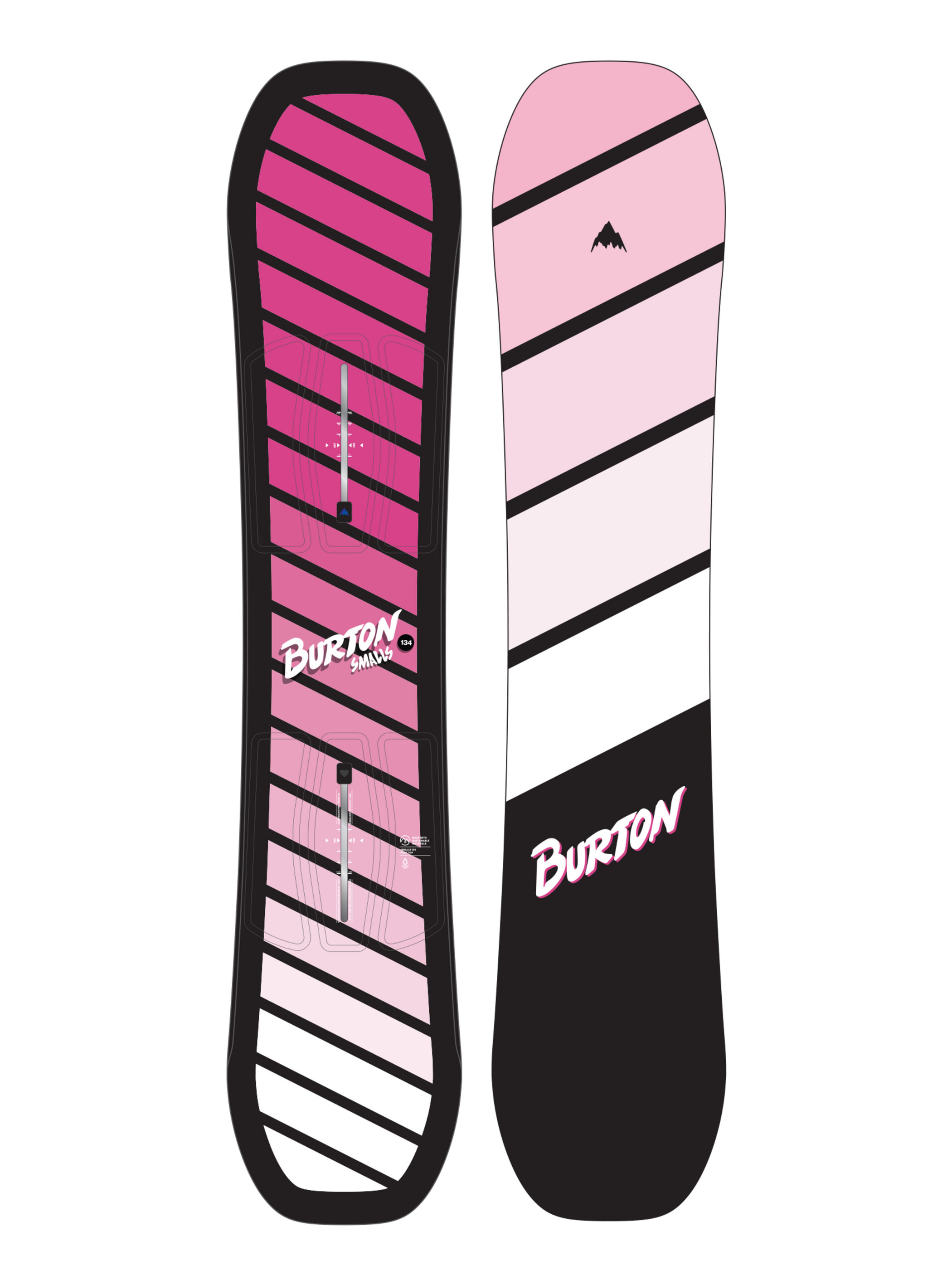 Product image of Kids' Burton Smalls Flat Top Snowboard[Variant:Pink]
