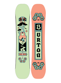 Product Image of Kids' Burton Smalls Snowboard [Variant: Mint Coral]